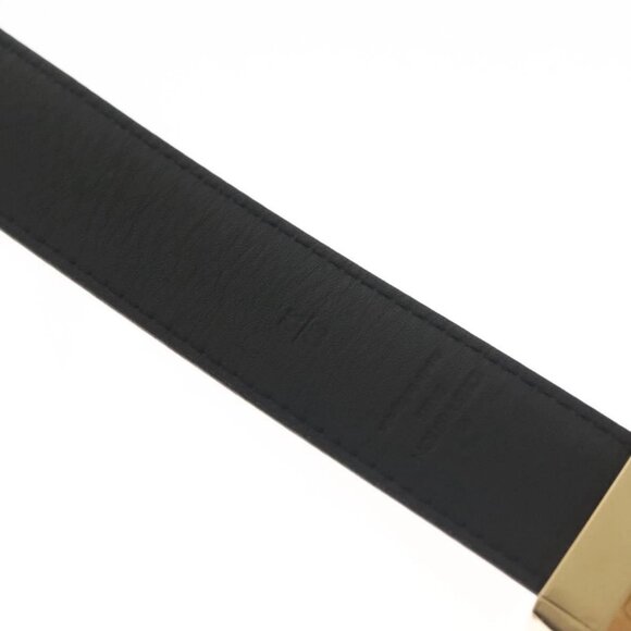 LOUIS VUITTON Multicolor Ceinture LV Cut Belt Black M6890 LV Auth 142353V - Picture 15 of 16
